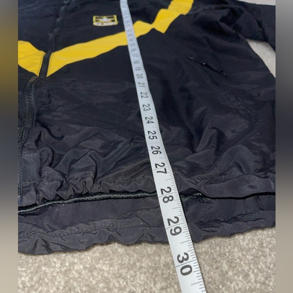 US Army Issue Jacket Army Physical Fitness Uniform Yellow Black Large Unisex - Picture 3 of 5